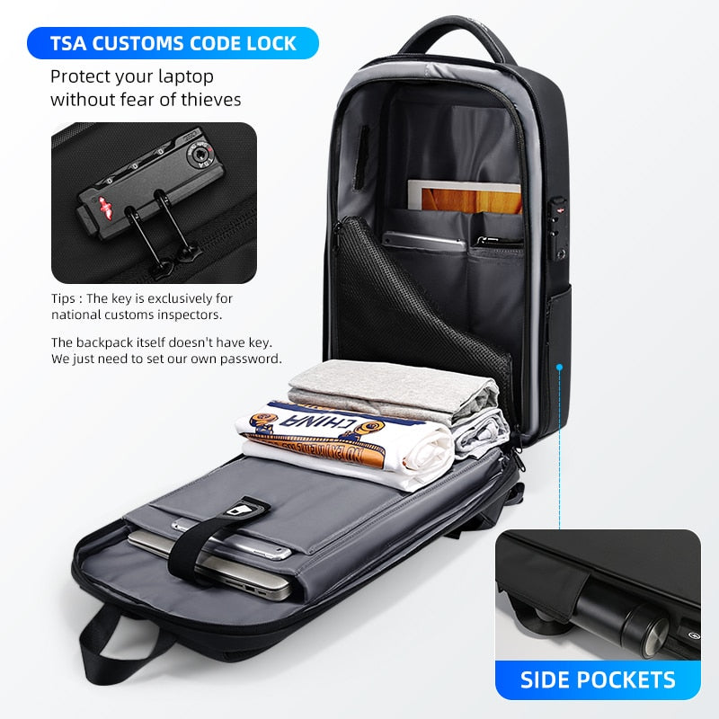 Mochila Anti-Roubo à Prova d'água