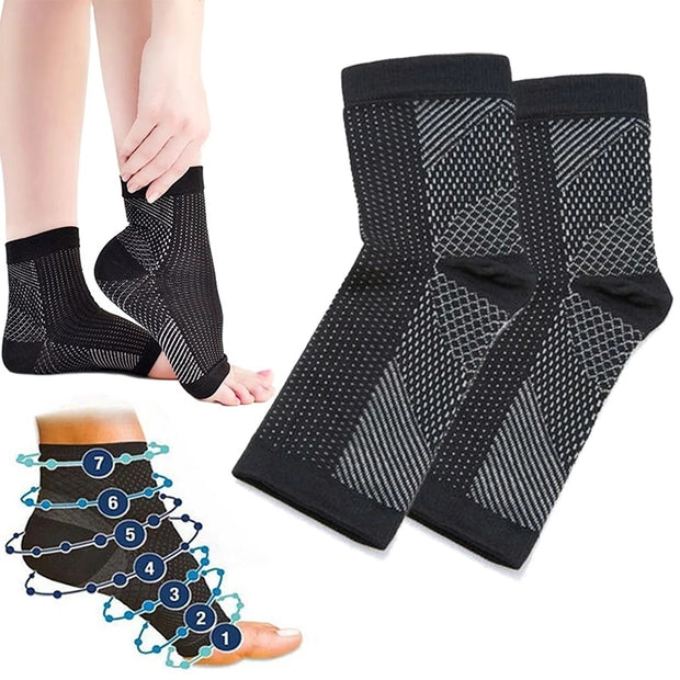Angel Foot Anti-Ermüdungs-Kompressions-Fußmanschette, Knöchelstütze, Laufen