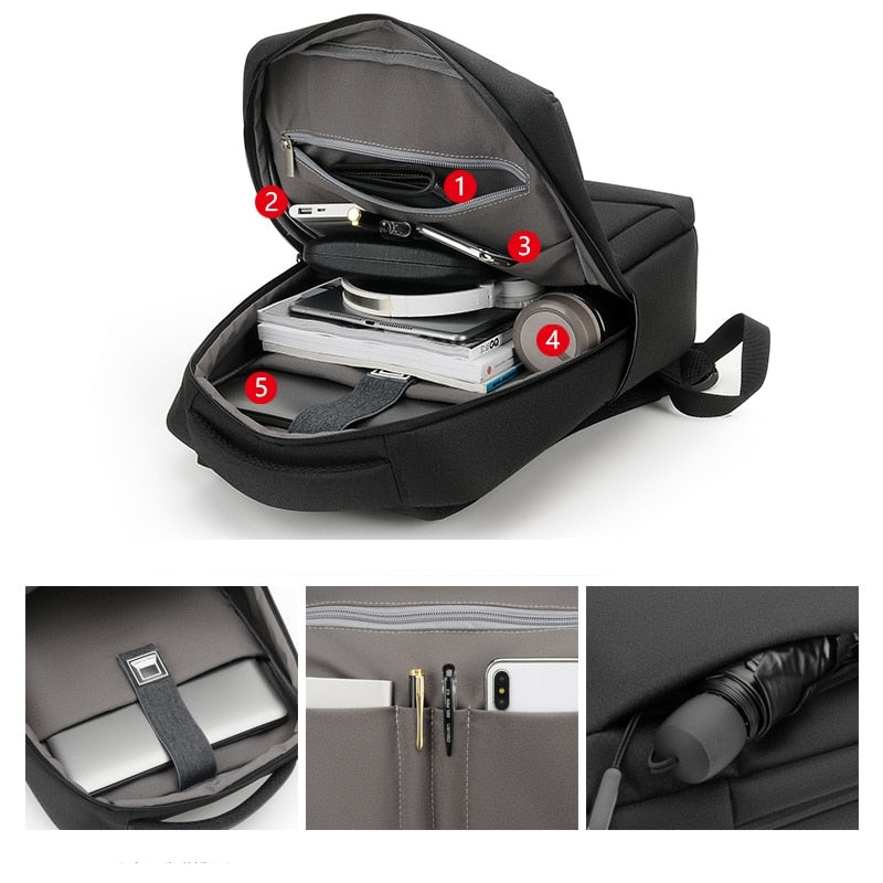 Mochilas Anti-Roubo Masculina