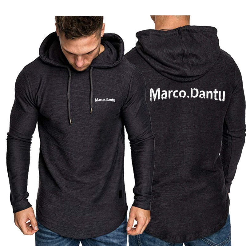 nova marca masculina de cor sólida moletom moda masculina com capuz primavera e outono, inverno hip hop