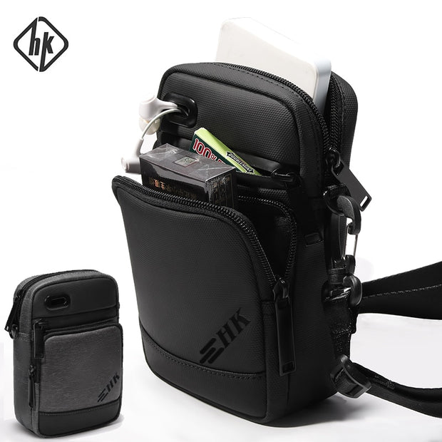 Hochwertige Crossbody-Handytasche für Herren, Brusttasche für Herren