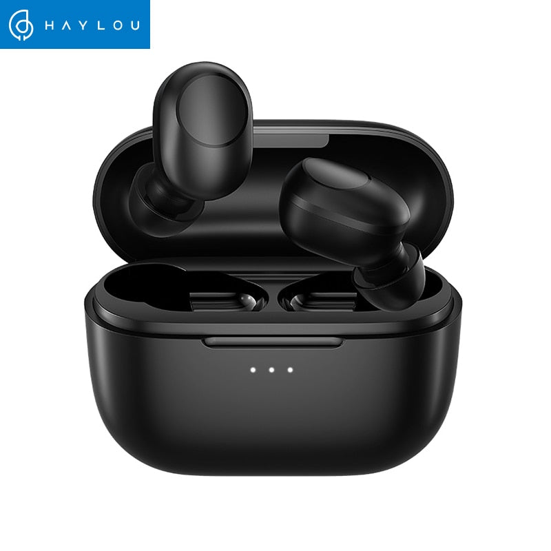 Haylou gt5 toque controle de carregamento sem fio tws bluetooth