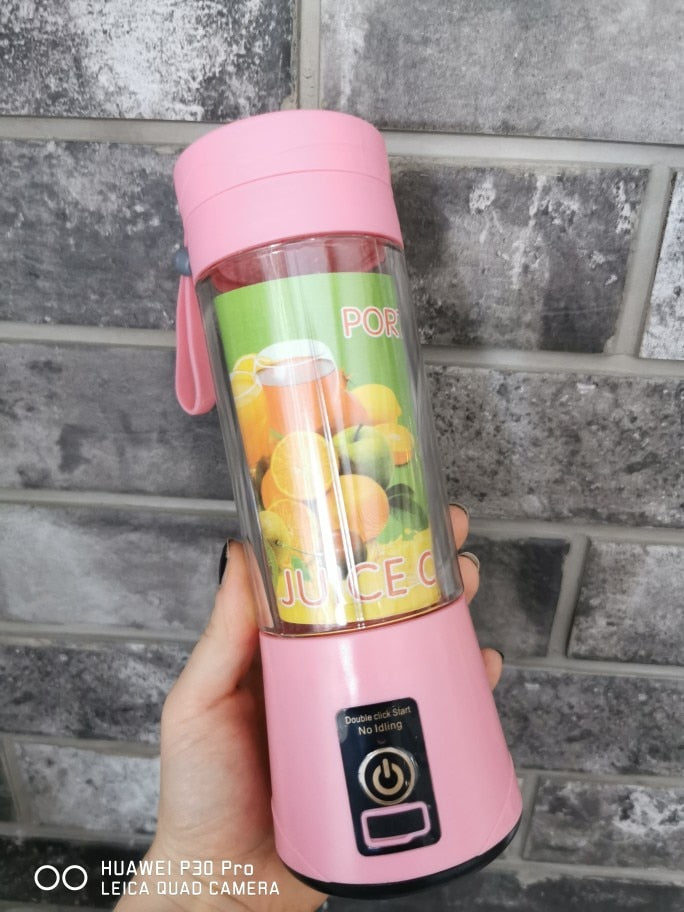 Tragbarer Mini-Elektromixer mit USB, persönliche Küchenmaschine, Entsafter und Smoothie-Maker