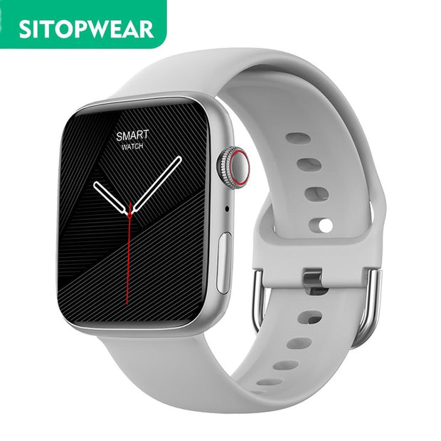 Sitopwear relógio inteligente 2023 de carregamento sem fio smartwatch bluetooth chamadas relógios
