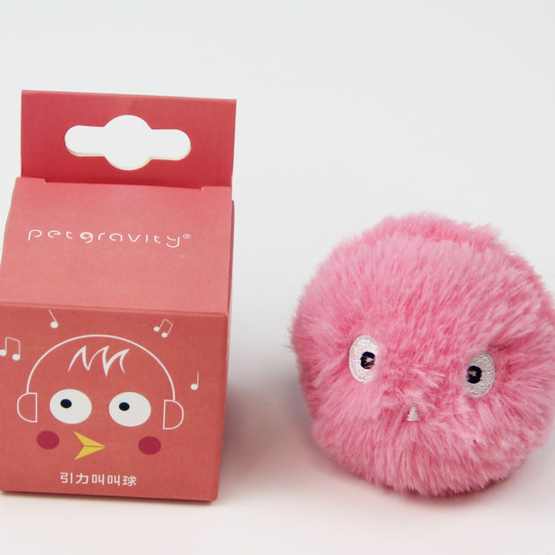 Brinquedos do gato inteligente bola interativa catnip brinquedo de treinamento elétrico de pelúcia