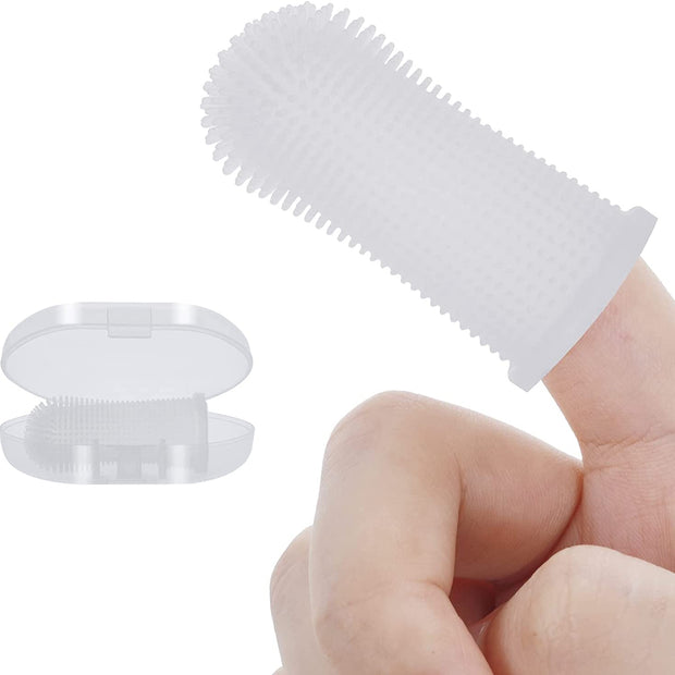 silicone ferramenta de escova de dentes cão e gato suprimentos de limpeza