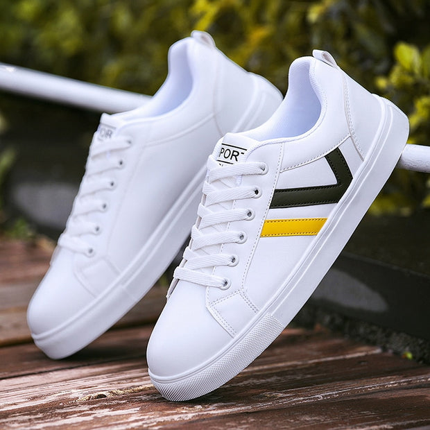 sapatos casuais masculinos de pouco peso respirável