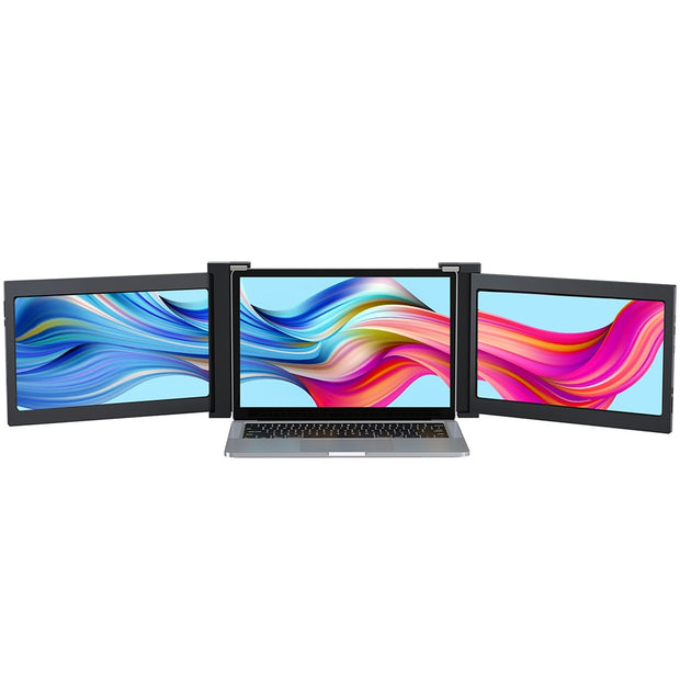 Novo UPERFECT Z 13.3/14.0 "Monitor Portátil para Laptop Full HD IPS 1080P Extensor de Exibição Dupla Tela de Monitor para Laptops de 13"-16.5" (Monitor Triplo)