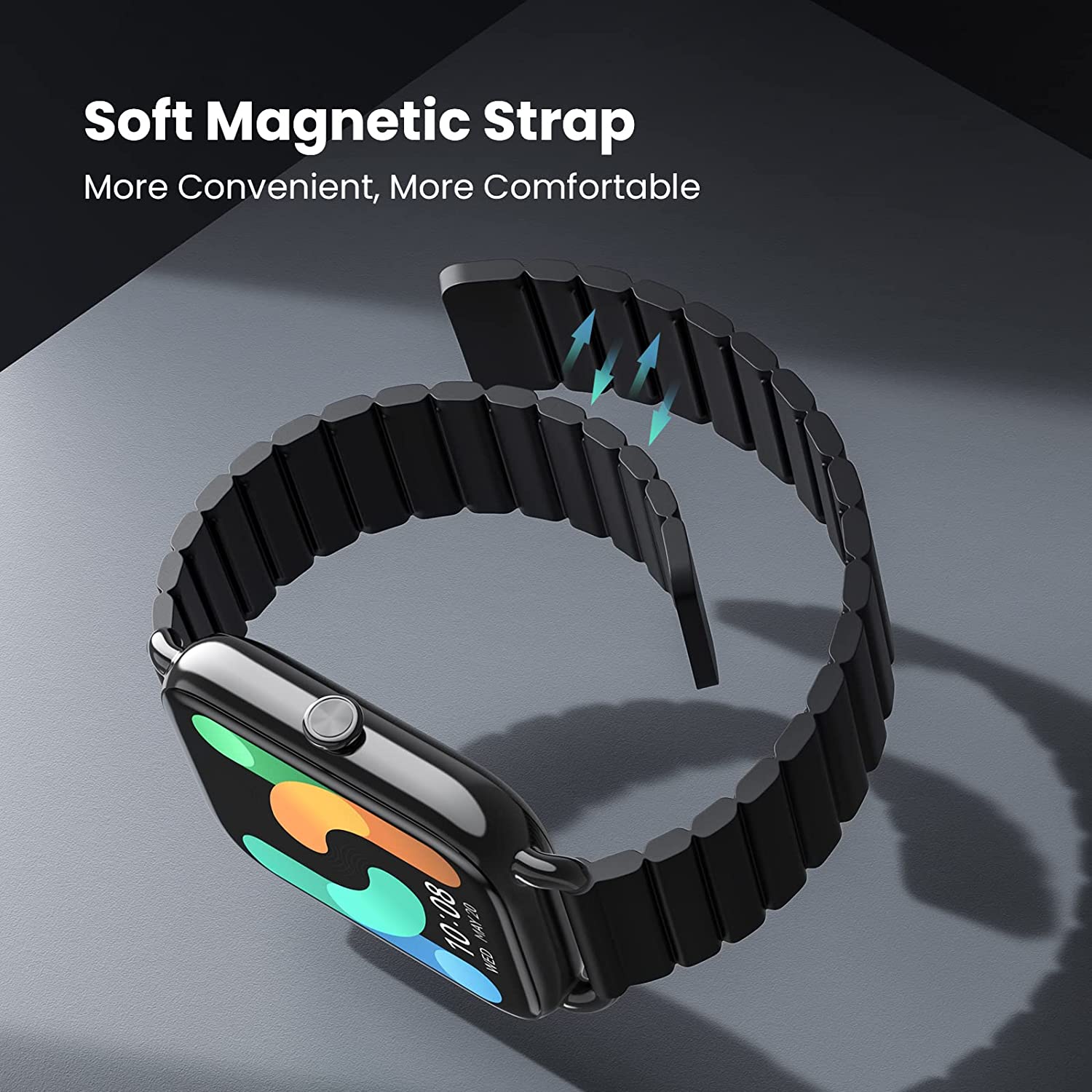 Haylou pulseira magnética smartwatch rs4 plus