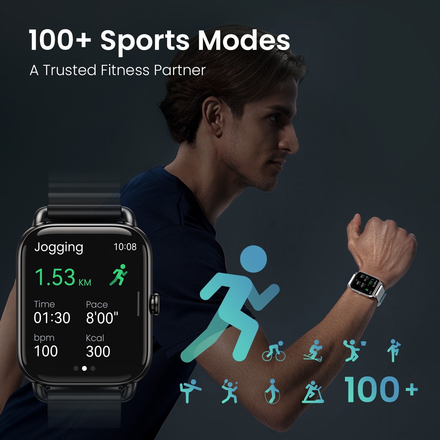 Haylou rs4 plus smartwatch 1.78, amoled