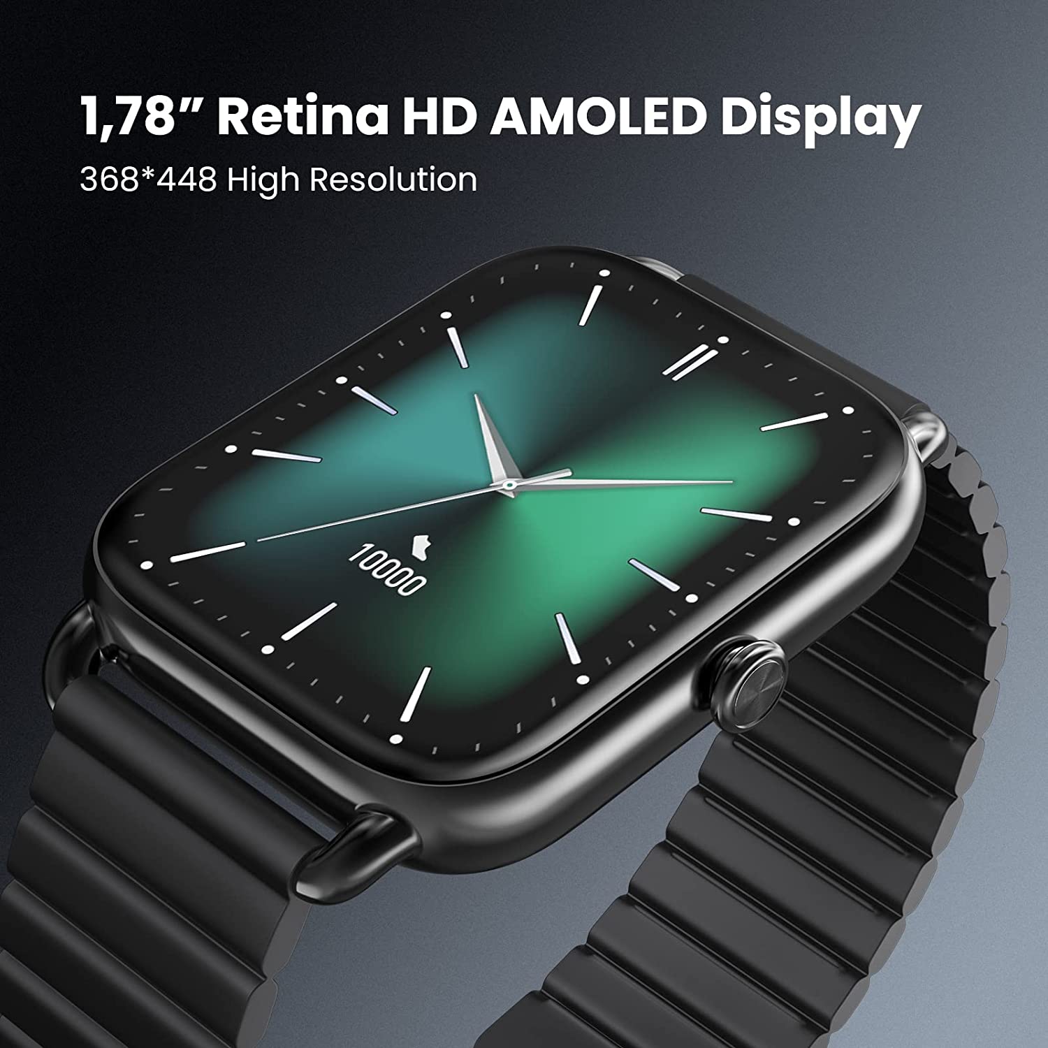 Haylou pulseira magnética smartwatch rs4 plus