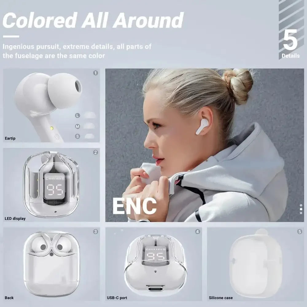 BT30 Wireless Bluetooth Earbuds HiFi Stereo