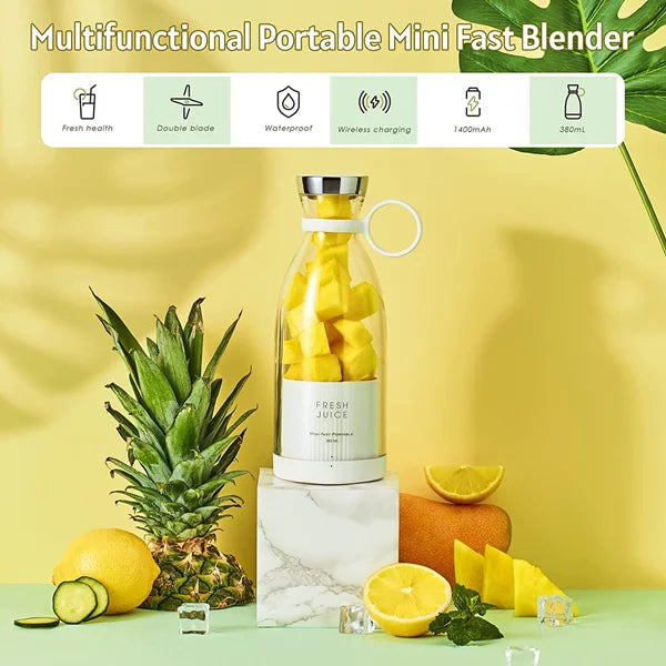 FRESH JUICE tragbarer Mixer für Ihren Alltag, einfach und praktisch zu tragen 