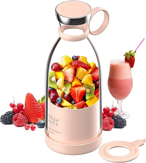 FRESH JUICE liquidificador portátil para o seu dia a dia, fácil e pratico para ser carregado