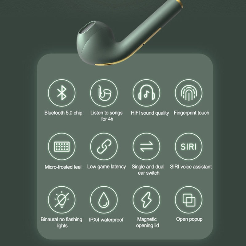 Aamasun j18 tws fone de ouvido bluetooth