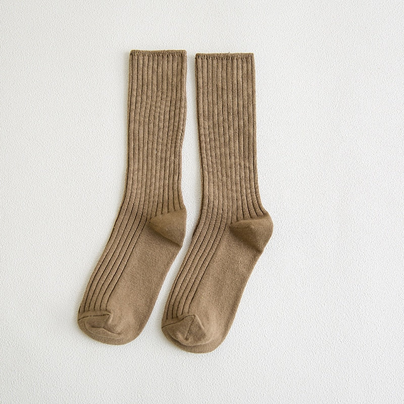 Lose Retro-Baumwollsocken für Damen und Herren