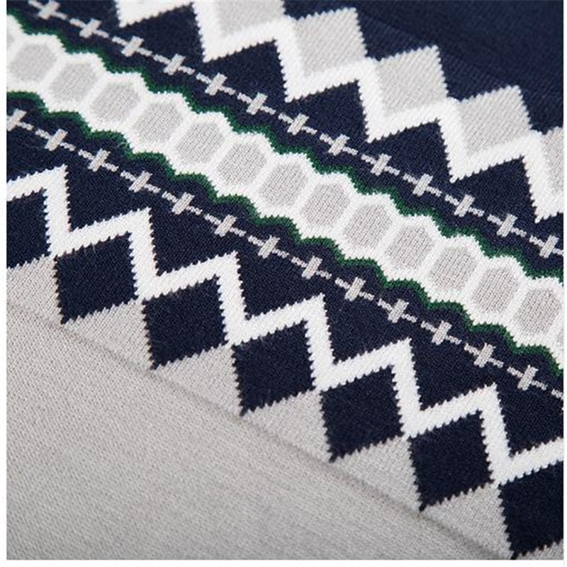 2023 nova marca de moda outono casual camisola o pescoço fino ajuste tricô dos homens listrado suéteres & pullovers masculino pulôver xxl