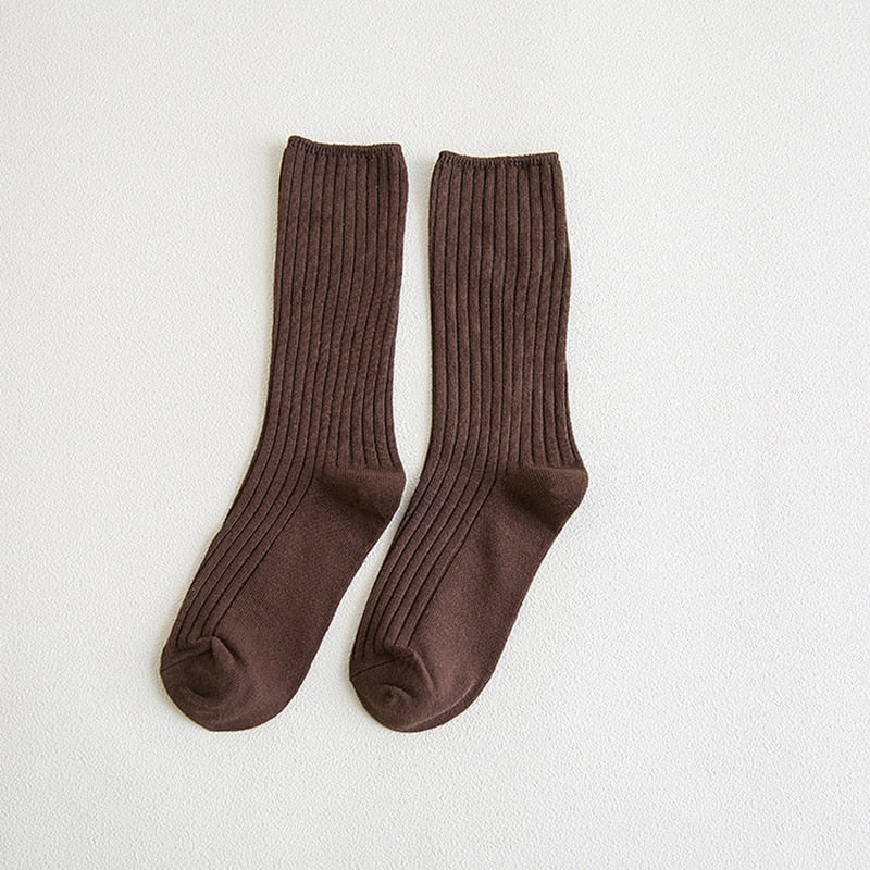 Lose Retro-Baumwollsocken für Damen und Herren