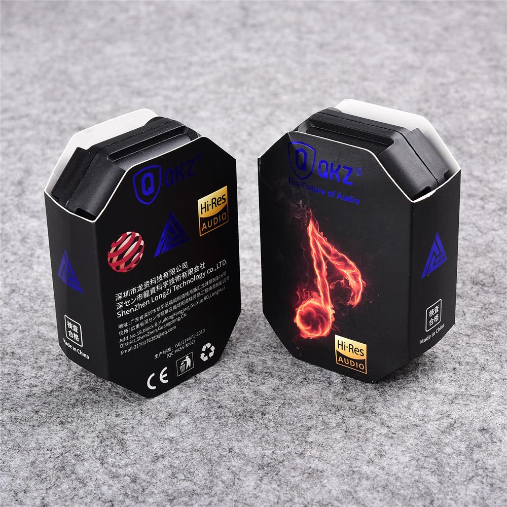 Original qkz ak6 cobre motorista hifi com fio fone de ouvido esporte