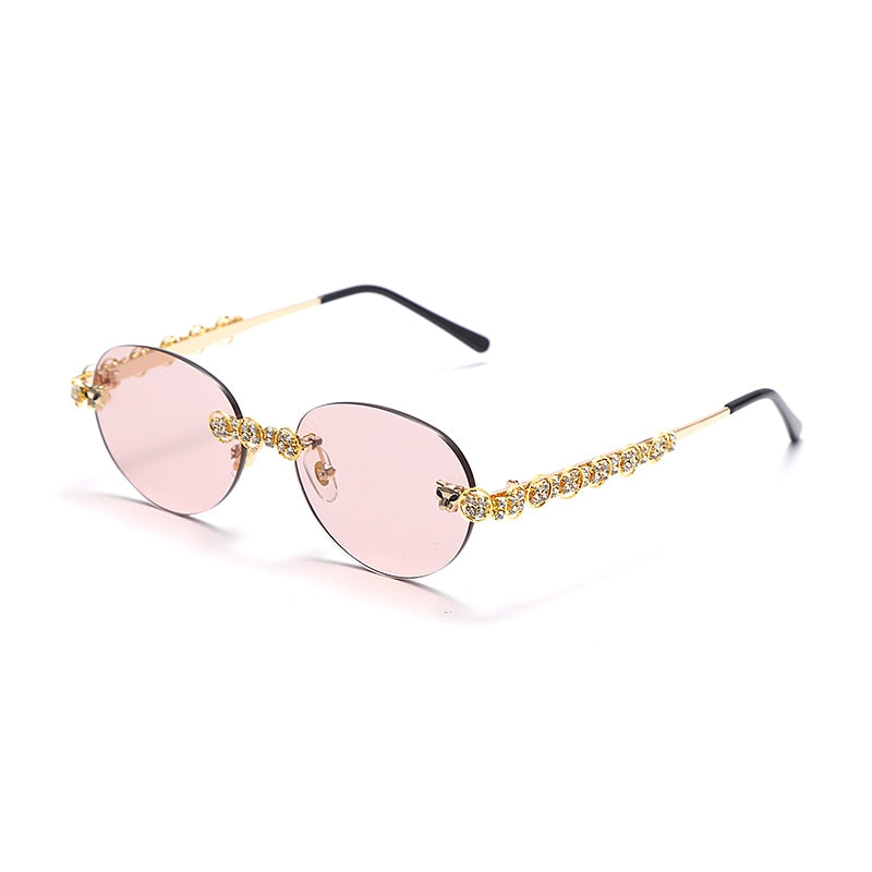 steampunk óculos de sol cristal vintage strass óculos uv400 oculos