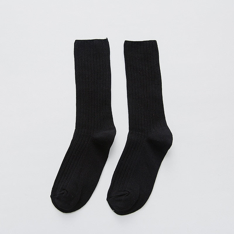 Lose Retro-Baumwollsocken für Damen und Herren