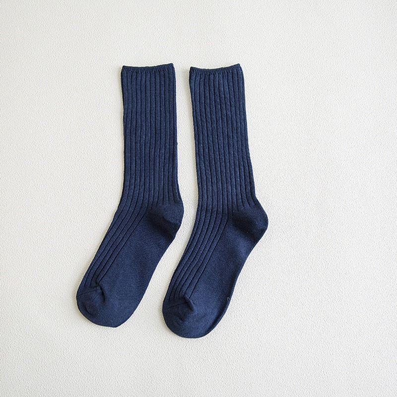 Lose Retro-Baumwollsocken für Damen und Herren