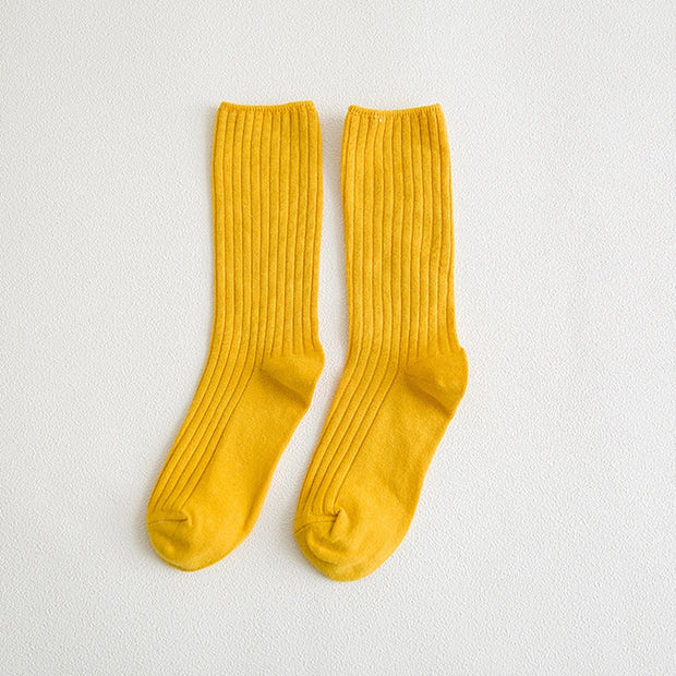 Lose Retro-Baumwollsocken für Damen und Herren