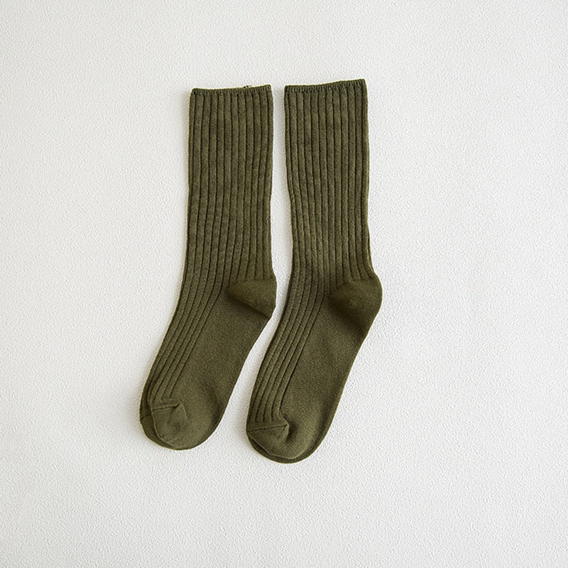 Lose Retro-Baumwollsocken für Damen und Herren