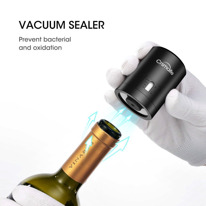 Rolha de vinho a vácuo abs, rolha para garrafa de vinho tinto, selador a vácuo, rolha para vinho fresco, keeper, rolha de champanhe, ferramentas de bar, 1 peça