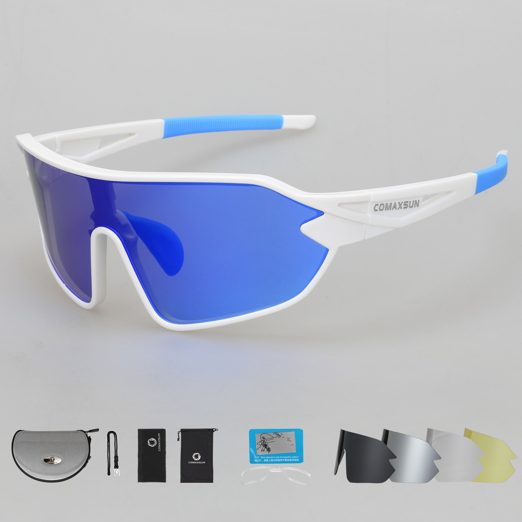 Comaxsun profissional polarizada ciclismo óculos, óculos de bicicleta ,óculos de esportes ao ar livre bicicleta