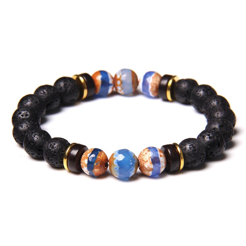 Pulseira\Bracelete Budista de Madeira