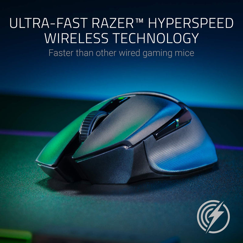 razer basilisk x hyperspeed: bluetooth & compatível sem fio 16000dpi sensor óptico