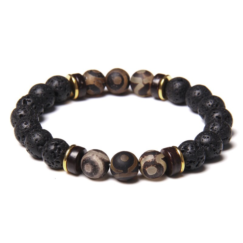 Pulseira\Bracelete Budista de Madeira