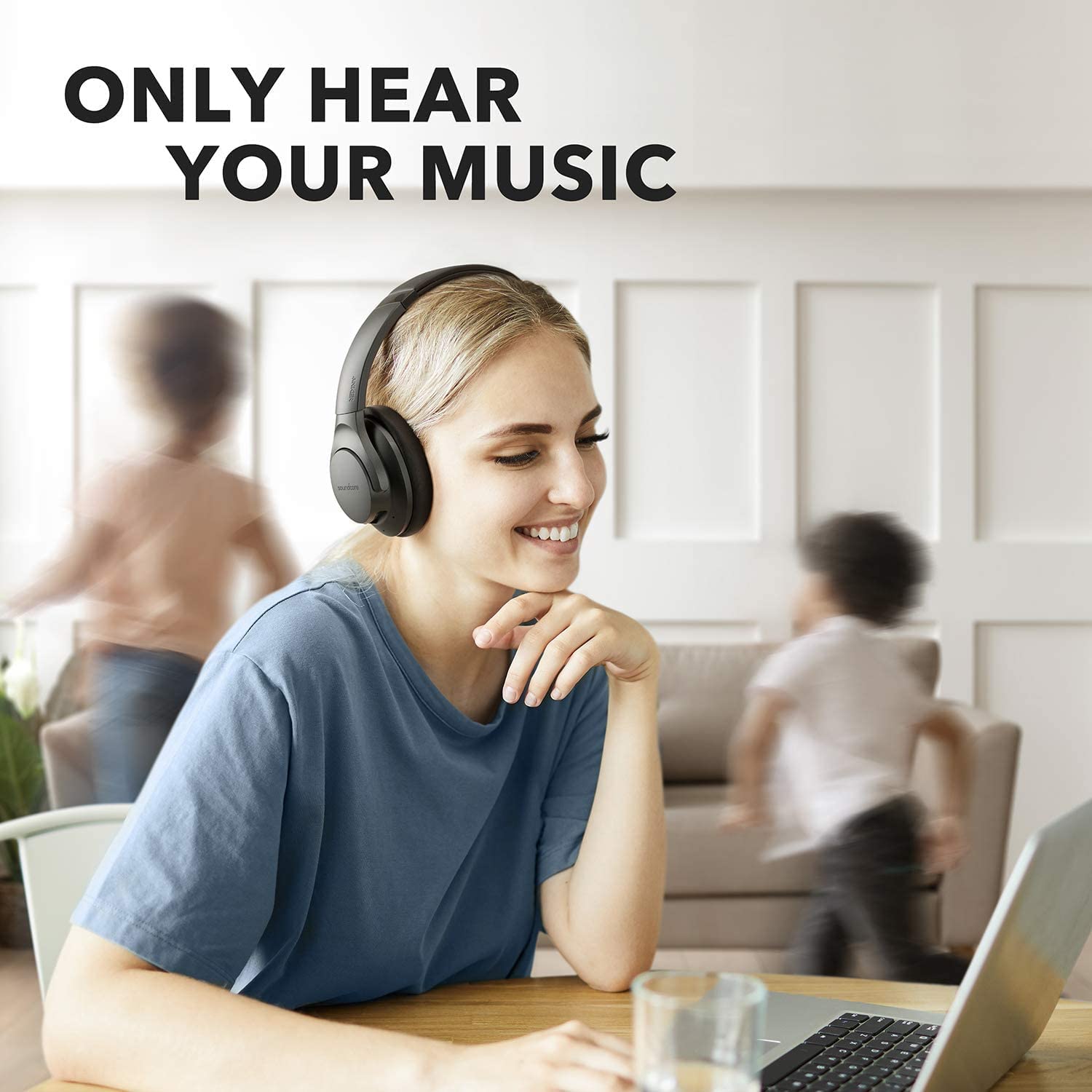 Anker Soundcore Life Q20 híbrido ativo ruído cancelando fone de ouvido sem fio bluetooth