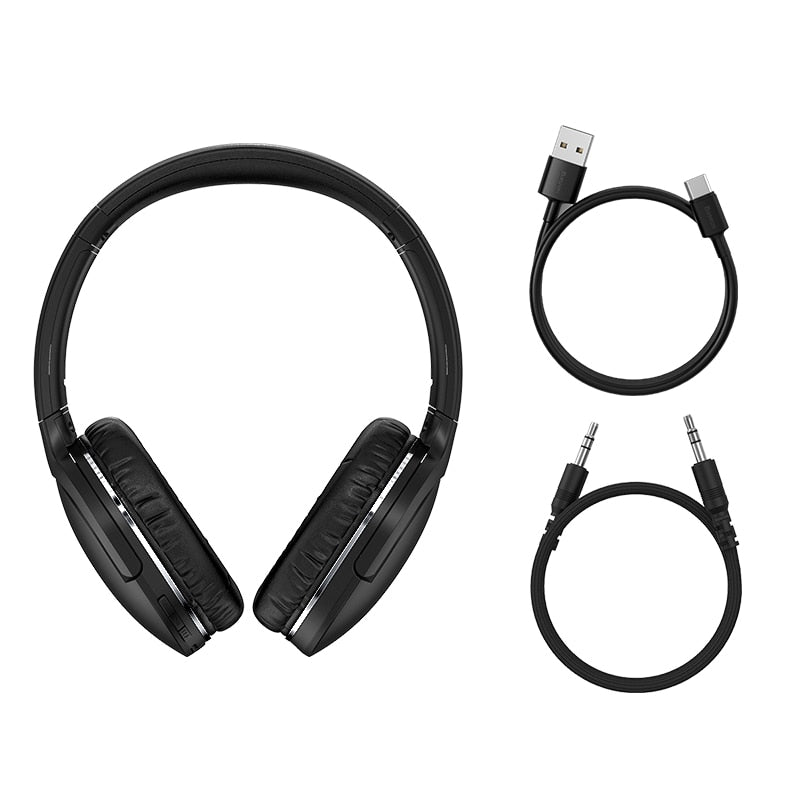 Baseus d02 pro fones de ouvido sem fio esporte bluetooth 5.3 fone handsfree fone ouvido buds cabeça do telefone para iphone xiaomi