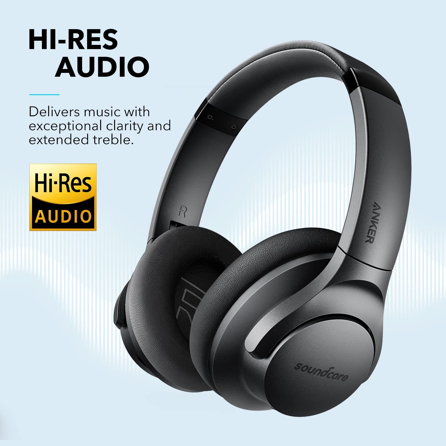 Anker Soundcore Life Q20 híbrido ativo ruído cancelando fone de ouvido sem fio bluetooth