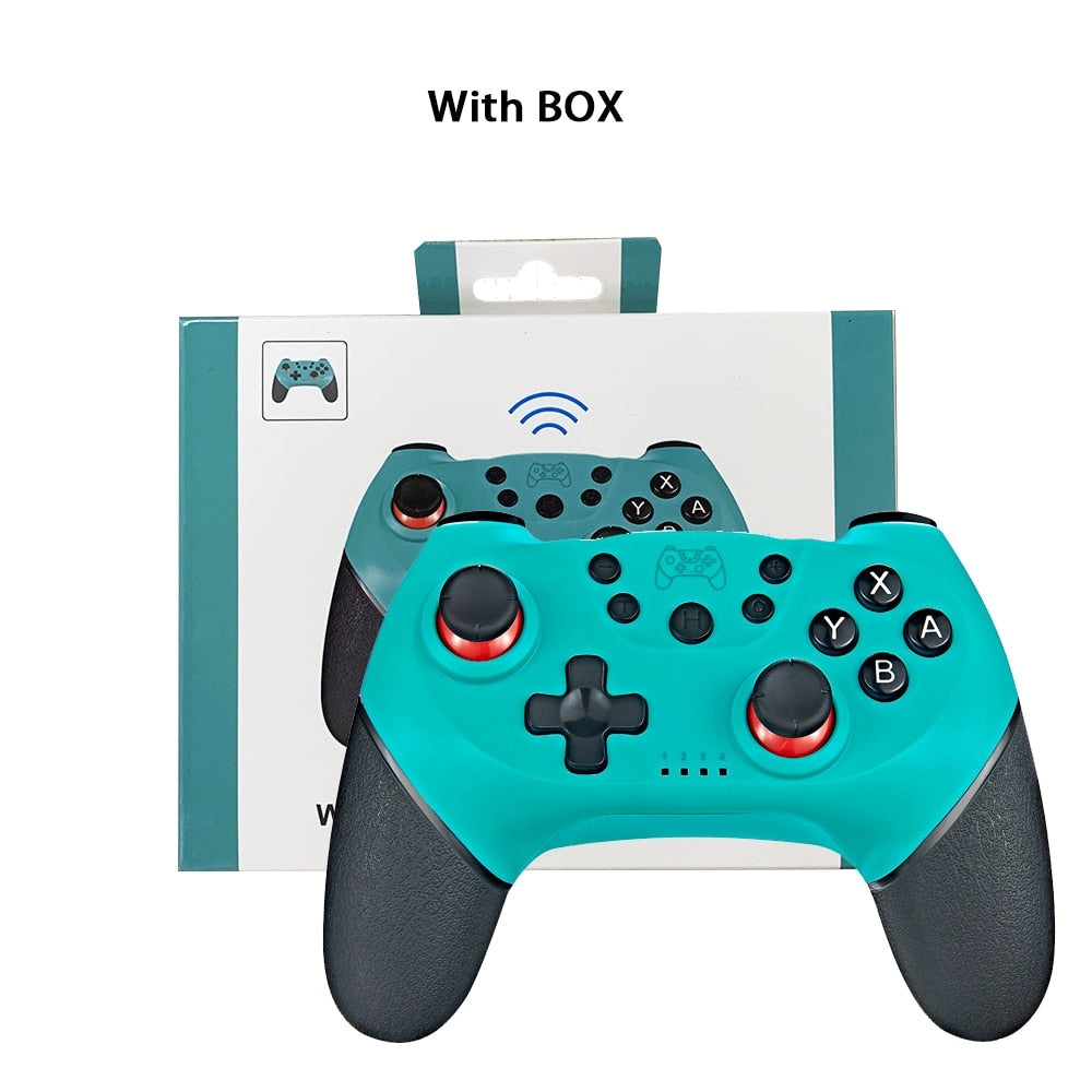 controlador sem fio bluetooth compatível nintendo switch pro gamepad compatível joystick jogo nintendo
