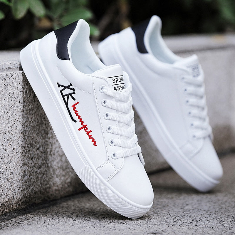 sapatos casuais masculinos de pouco peso respirável