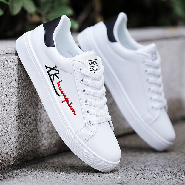 sapatos casuais masculinos de pouco peso respirável