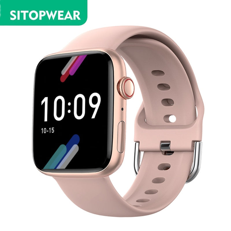 Sitopwear relógio inteligente 2023 de carregamento sem fio smartwatch bluetooth chamadas relógios