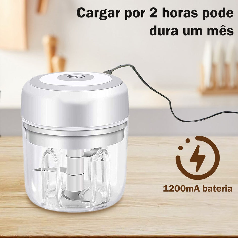 100/250mL Mini Electric Garlic Chopper USB Charging Ginger Masher Machine Sturdy Durable Chili Vegetable Crusher Kitchen Tools