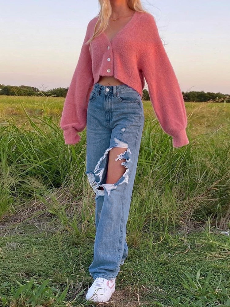 Calça Feminina Cintura Alta