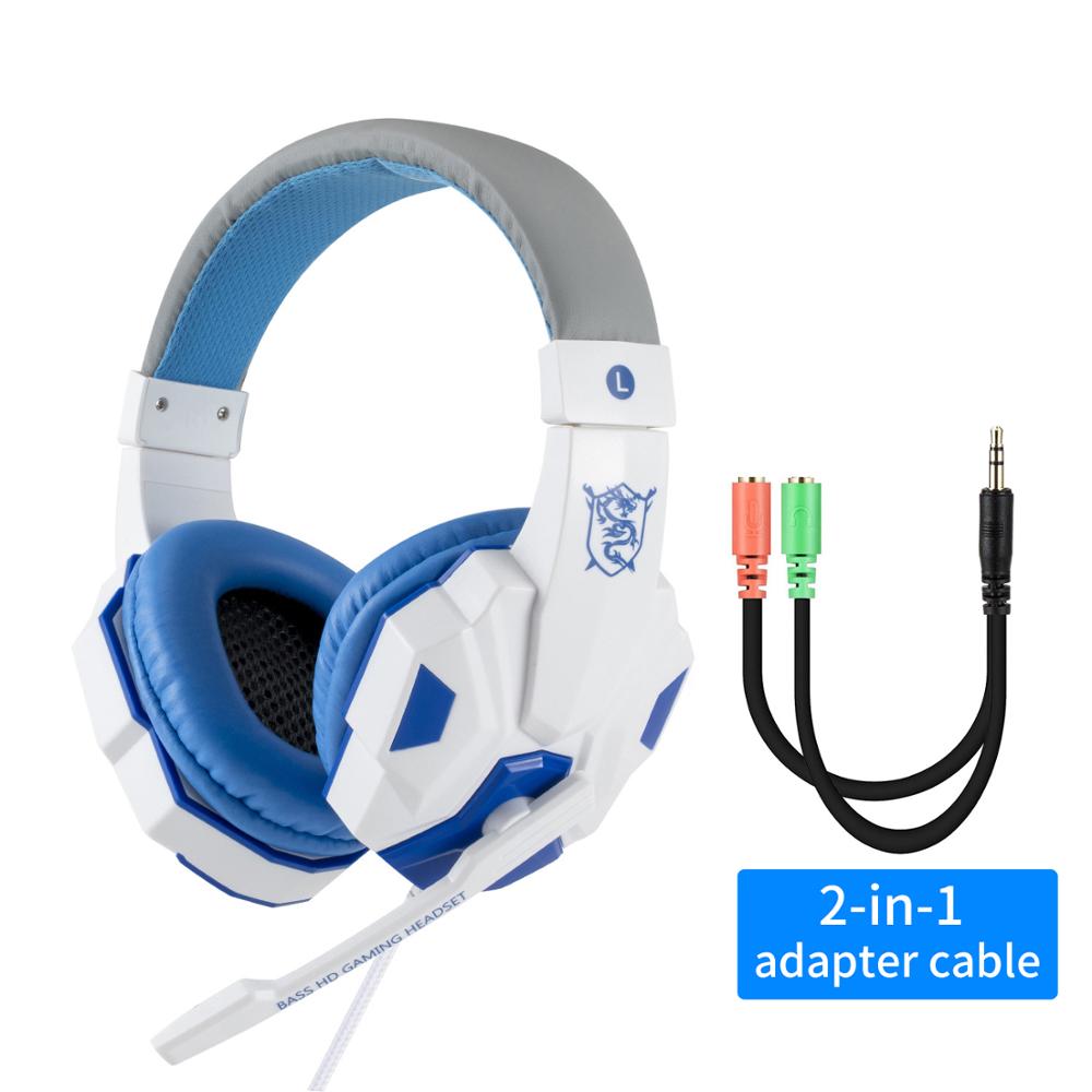 fone gamer Profissional auriculares gamer luz led gaming fones de ouvido gamer para computador ps4 ajustável