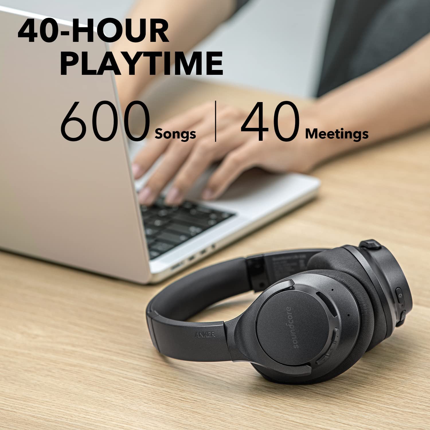 Anker Soundcore Life Q20 híbrido ativo ruído cancelando fone de ouvido sem fio bluetooth