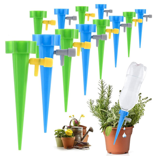 36/24/12/6 pces sistema de irrigação por gotejamento automático dripper spike kits para jardim casa