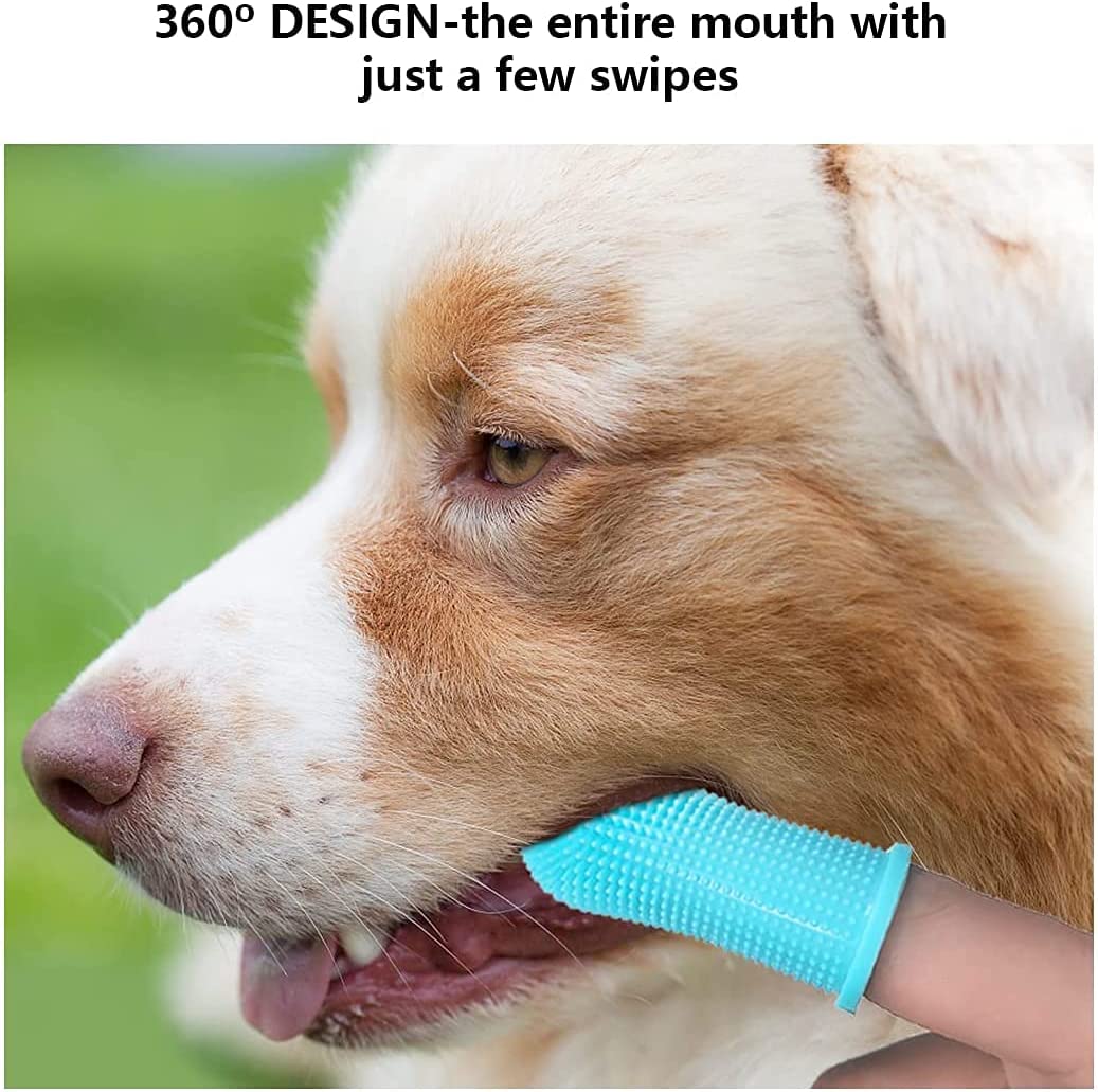 silicone ferramenta de escova de dentes cão e gato suprimentos de limpeza