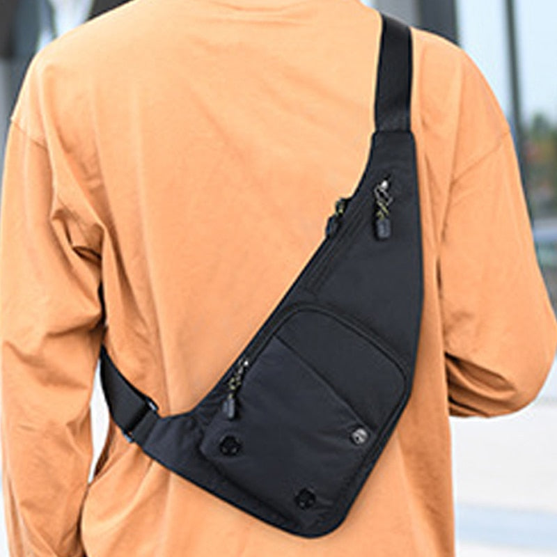 Nova moda dos homens crossbody sling