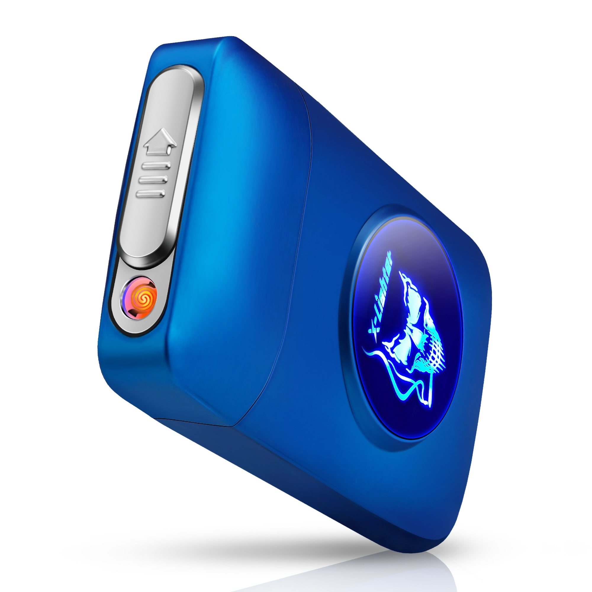 Cigarro case de carregamento usb mais leve, 19pcs mais isqueiro elétrico