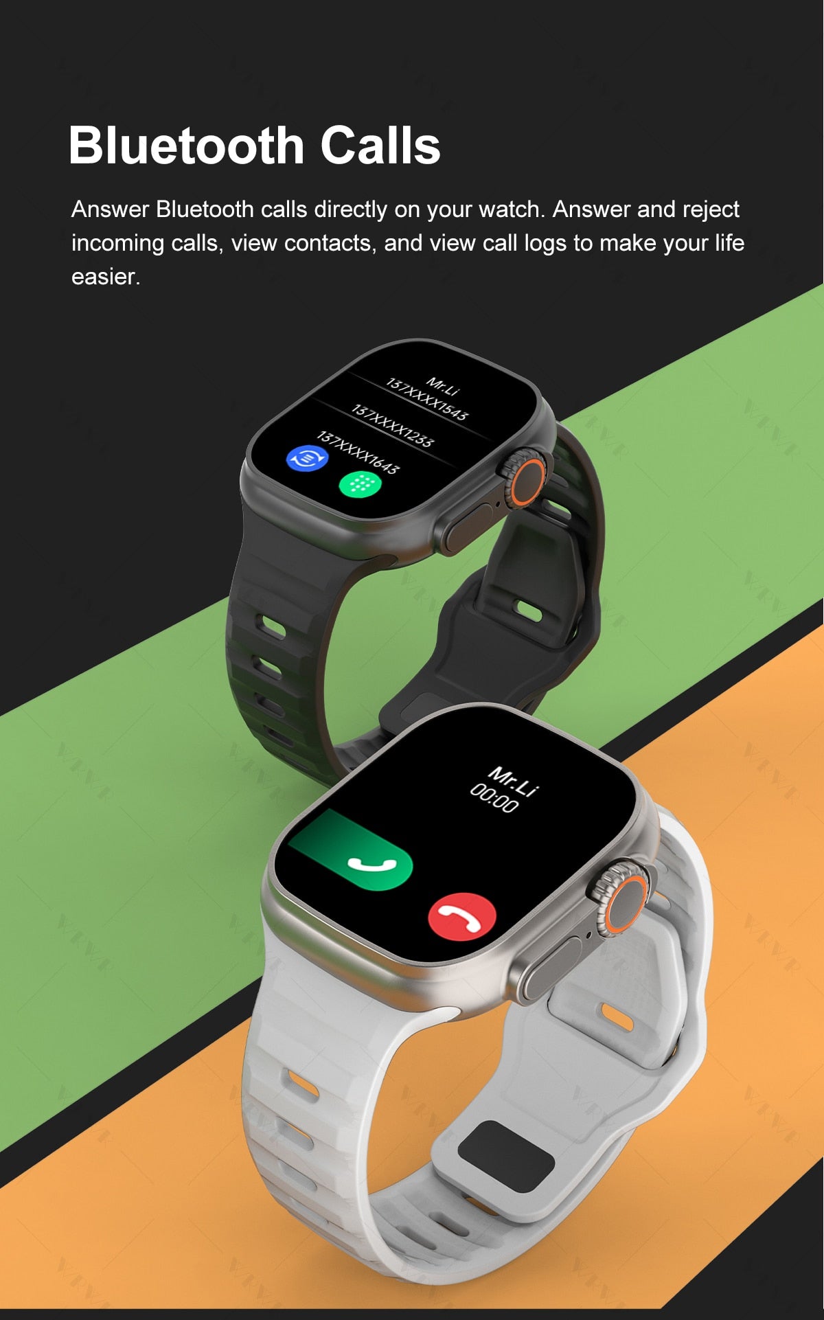 relógio inteligente ultra series 8 nfc