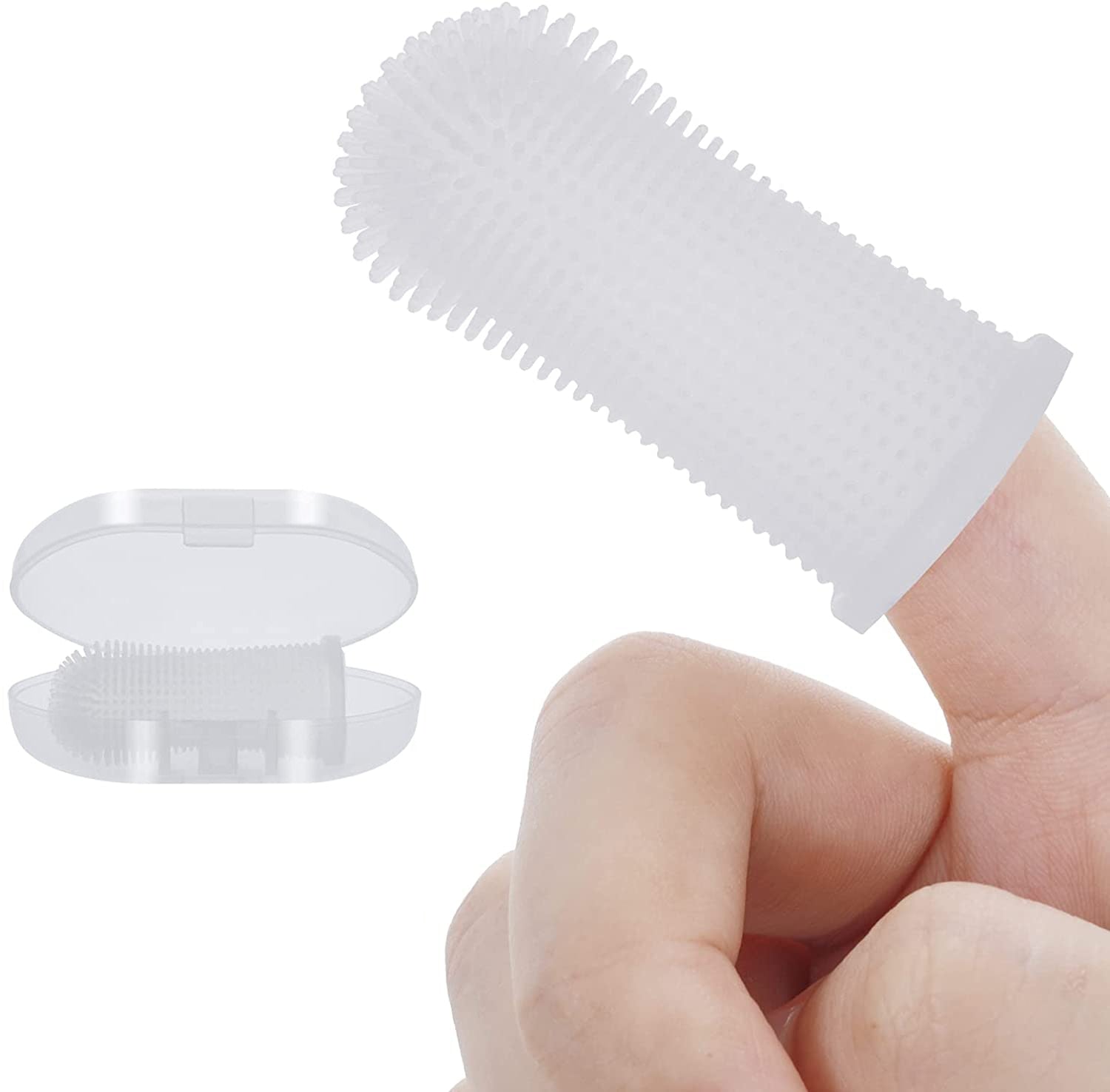 silicone ferramenta de escova de dentes cão e gato suprimentos de limpeza